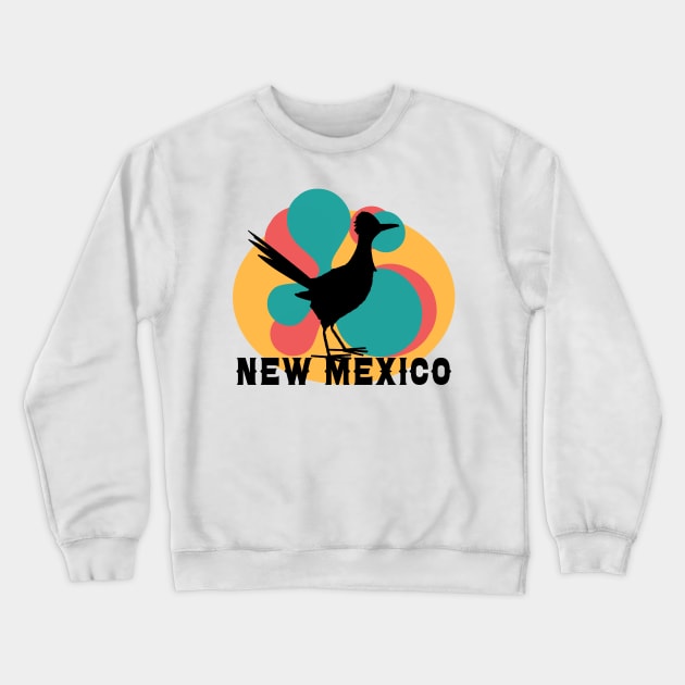 Road Runner New Mexico Crewneck Sweatshirt by Atomic Chile 